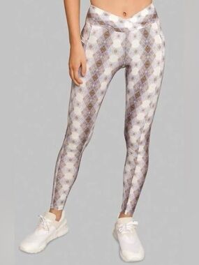 Wolven Argyole Crossover Pocket Legging